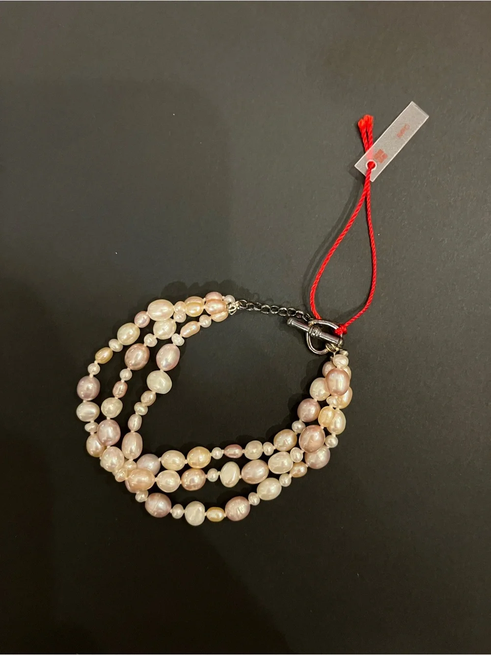 Freshwater Pearl Multi-Strand Bracelet in Cream - Picture 2 of 2